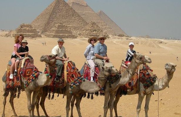 Giza pyramids, Sakkara, and Dahshour day tour