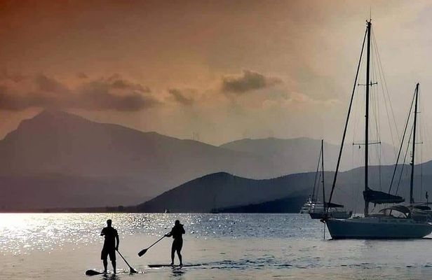 Stand Up Paddle in Poros / Όρθια Κωπηλασια στον Πορο