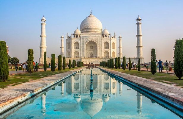 Taj Mahal and Agra Day Tour from Jaipur ending in Delhi by Train