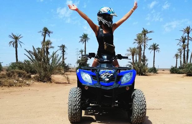 Marrakech Palmeraie Quad Bike Desert Adventure