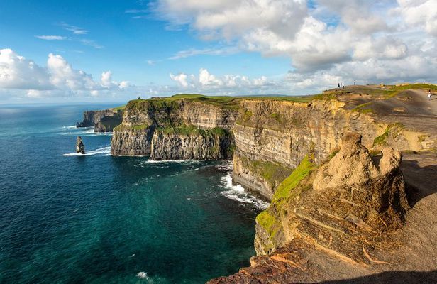 Dublin to Bunratty Castle, Cliffs of Moher, Burren Galway by Rail