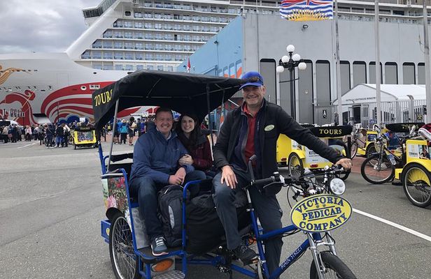 Pedicab Tour of Victoria from Cruise Ship Terminal