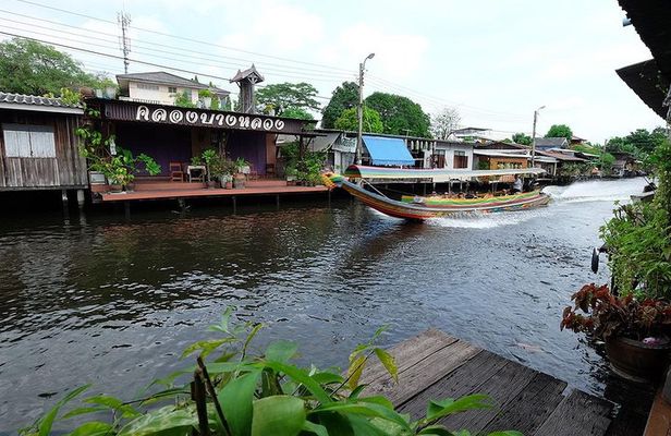 Private Tour : 5 hours Long Tail Boat Tour : Hidden Gems of Bangkok Locals way