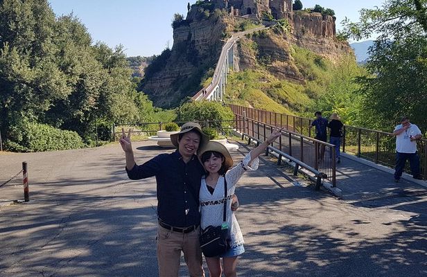 From Civitavecchia: the Dying City and Monster Park Tour