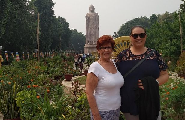 Sarnath, the place of first ceremon of Budhha.