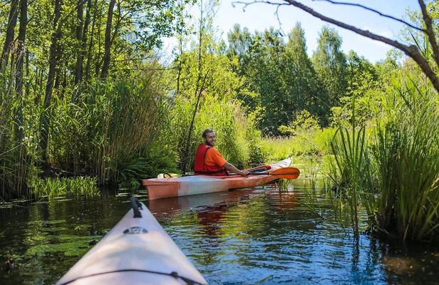 Kayaking down Sventoji River (mini)