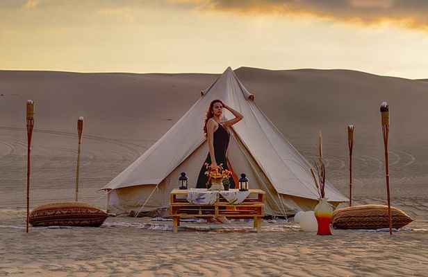 Glamping in Huacachina Desert
