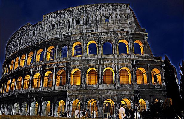 Rome by Night Private Walking Tour