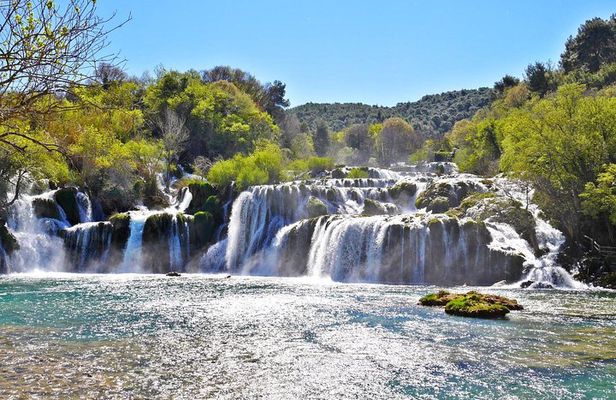 Krka waterfalls, Šibenik & Primošten - Private speedboat tour