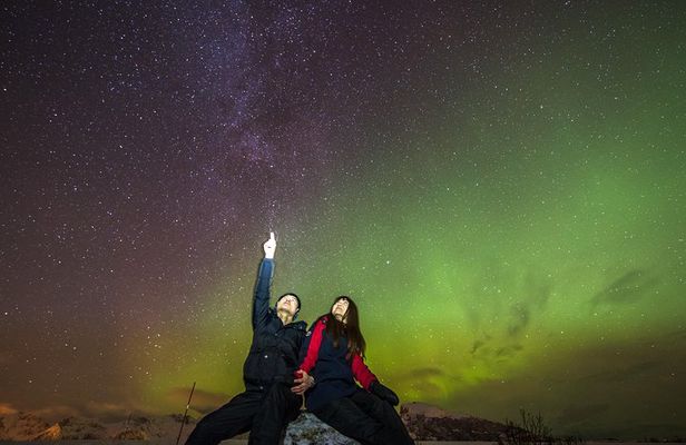 Aurora Capture with Photographer