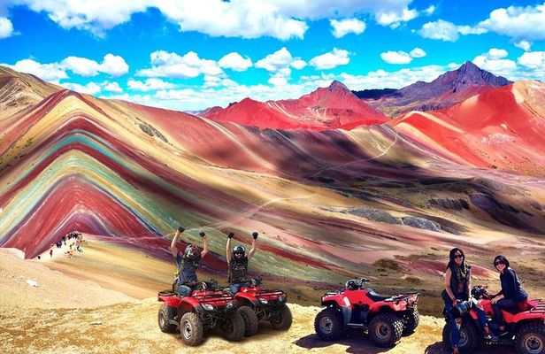 ATV's in Rainbow Mountain full day