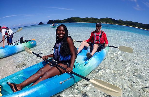 Half-day kayak tour on the Kerama Islands and Zamami Island
