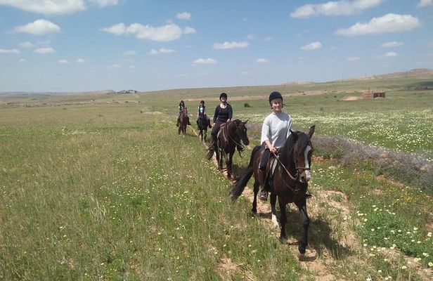Horseback Riding in a special agafay desert