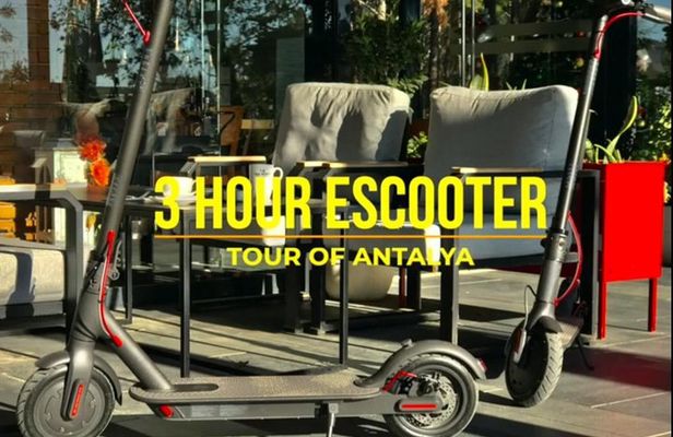 Electric Scooter Tour of Antalya