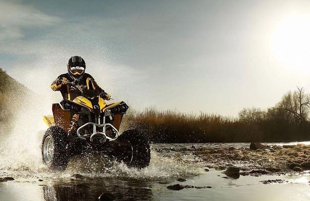 ATV Quad Bikes in the Sacred Valley to Moray and Salt Mines
