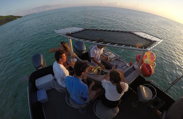 Toa boat Bora Bora Private Sunset On Entertainer Bar Boat