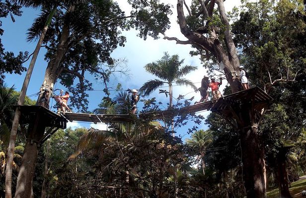 Zip Line over the Dunns River Falls