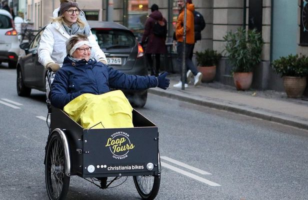 Private Copenhagen Family Cargo Bike Tour – Winter Adventure