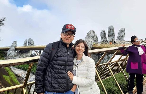 Golden Bridge Ba Na Hills via Cable Car & My Son Sanctuary Fullday Tour