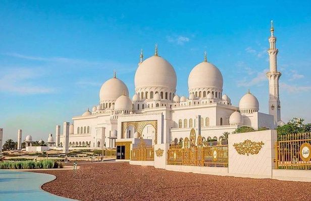 Abu Dhabi Sheikh zayed Mosque with Lunch, Louvre & Qasr Al Watan Palace