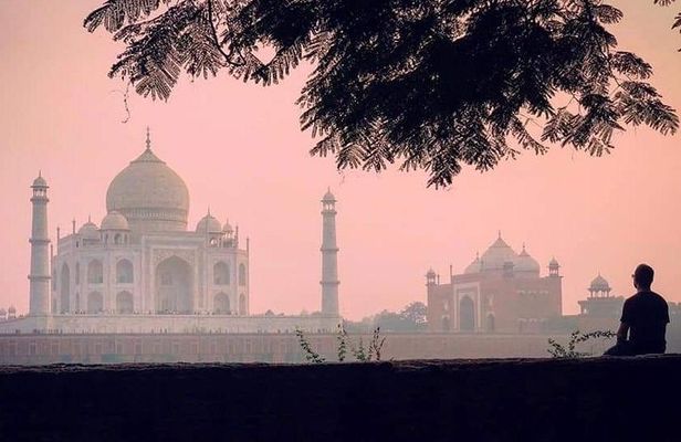 Agra Full Day Taj Mahal at Sunrise With Agra Fort & Itimad-ud-Daulah From Delhi