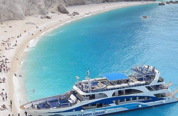 Explore Ionian Sea with its 50 shades of blue on Makedonia Palace