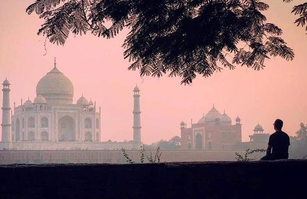 Taj Mahal Private Day Trip With Agra Fort & Itmad-ud-Daulah From Delhi