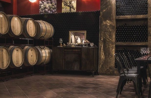 Wine taste in Bairaktari winery at Nemea