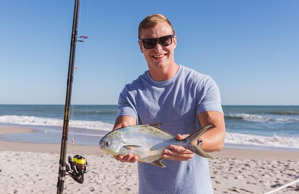 Shark and Fishing Ultimate Combo Beach Fishing Excursion 4 Hrs