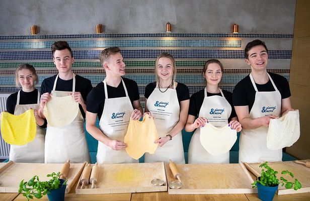 Warsaw's No 1 cooking class-Polish dumplings with liqueur tasting