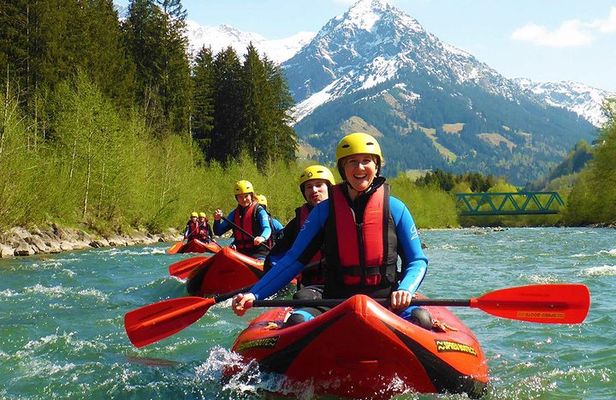 Rafting classic Iller - Level 2 white water tour