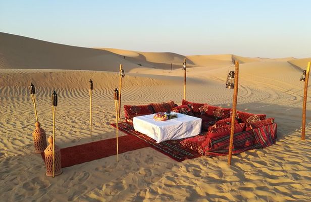 Romantic Dune Dinner At Empty Quarter