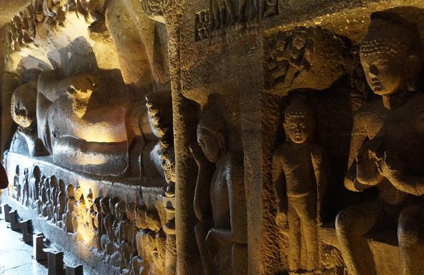 Ellora-Ajanta two days taxi service with other attractions