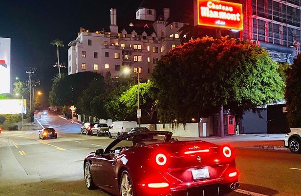20-Minute Tour: Hollywood Blvd to Sunset Blvd in a Ferrari