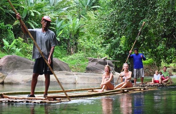 Bamboo Rafting, ATV Riding and Zip Line Tour From Phuket