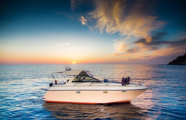 Santorini 5 - Hours Private Day Or Sunset Cruise with Bbq and Drinks