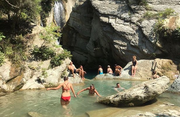 Berat to Bogove's Splendor: Waterfall Adventure & Wine Tasting