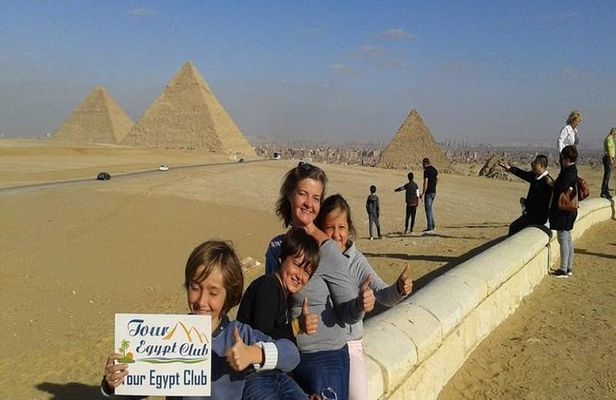 Giza Pyramids, Egyptian museum from Alexandria or Port Said Port