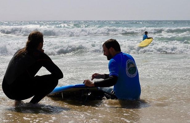 Surfing lessons