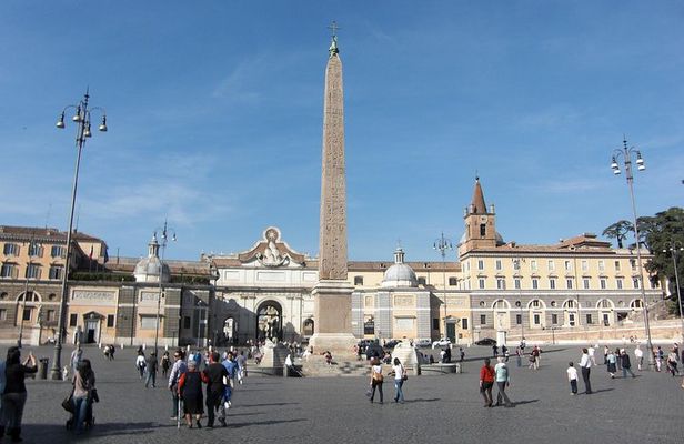 Rome city walking tour spanish steps Trevi Fountain Piazza Navona