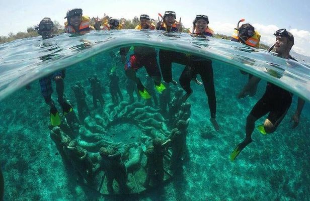 Private Snorkeling Gili Island (Coral, Statue and Turtle)