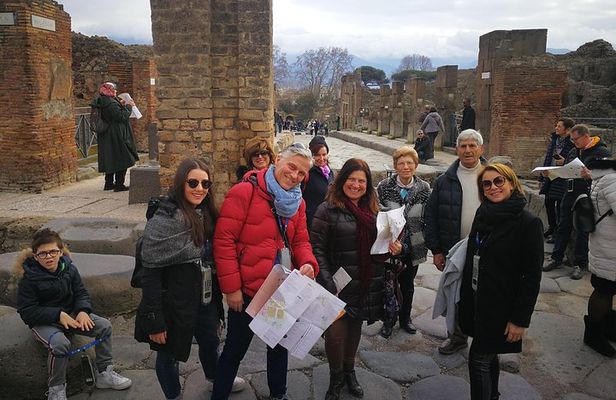 Mount Vesuvius Shore Tour, Pompeii & Winery Vesuvius Winery