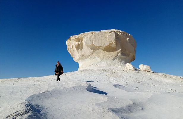 White desert and Bahariya oasis private 2 day with Camping