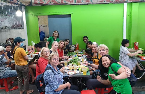 Private Ho Chi Minh Food Adventure by Motorbike with Local Students