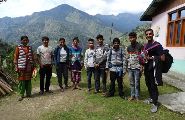 Himalayan village walk to Khati Uttarakhand