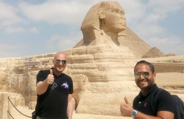 Giza Pyramids , Sphinx , Sakkara private day tour 