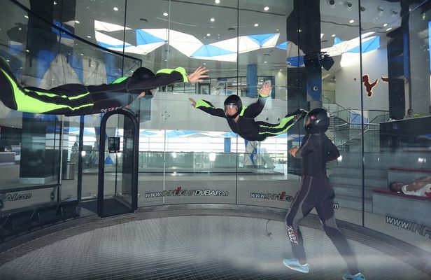 2 indoor skydiving flights