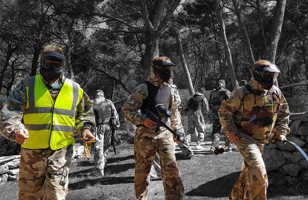 Paintball on Hvar Island