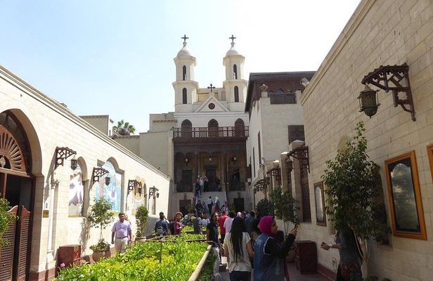 Private Coptic Cairo Cave , Hanging Church ST Simon monastery