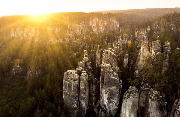 Adrspach Teplice Rocks Filming Site of The Chronicles of Narnia